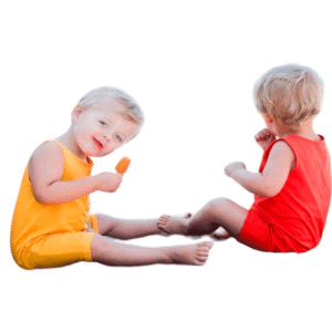 Body Romper Jardineira banho de sol roupa de calor 1 a4 Anos