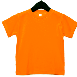 Camiseta Manga Curta Básica Lisa Infantil